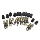 12 Pieces Bike Tire Tyre German Valve Core Replacement Valve Core Cap Part