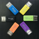 Hot Mini USB /MMC Memory Card Reader 480Mbps For Computer Laptop USB CaGVCASJTO