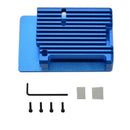Aluminum Alloy Protective Case CNC Enclosure Metal Shell Fit for Raspberry