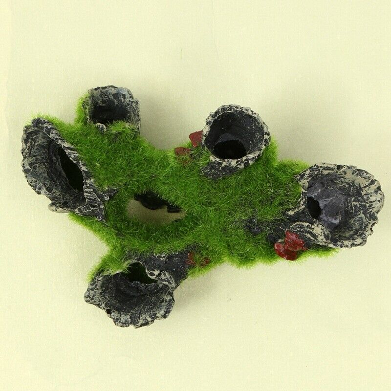 Fish Tank Decoration Accessories Moss Tree House Cave For Little Fish Aquar