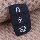 3 Button Rubber Remote Key Button Pad Cover fit for Hyundai I20 Creta 2011-2019