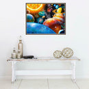 Space 5D DIY Full Drill Round Diamond Painting Embroidery Cross Stitch(1)