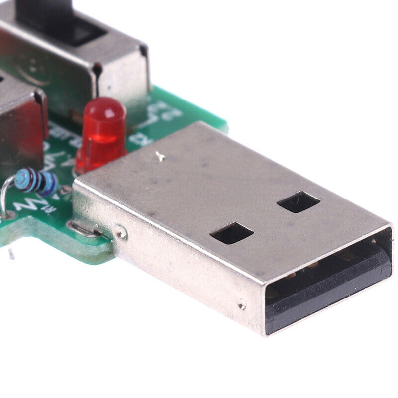 USB resistor dc electronic load tester With switch 5V 1A 2A 3A battery capaci Hn