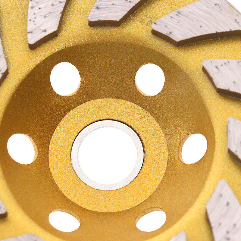 100mm Diamond Segment Grinding Wheel Cup Disc Grinder Concrete Granite StonSEAU