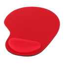 Mouse Pad Mat Wrist Support For PC Laptop Optical Mouse Red