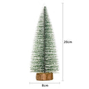 Simulation Mini Christmas Tree Ornament Home New Year Desktop Decor (20X8cm
