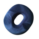 Pressure Relief Donut Washable Cover Haemorrhoids Piles Ring Cushion Blue