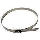 50Pcs 4.6X300Mm Stainless Steel Exhaust Pipe Wrap Coated Locking Cable Zip