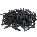 Wire Wrap Sleeve 3mm Dia 30mm Long Heat Shrink Tubing 240pcs Black