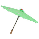 Paper umbrella, 56cm diameter, foldable, floral pattern, Japanese style, gr