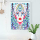 5D DIY Special Shaped Diamond Painting Beauty Embroidery Mosaic Kit (D1087)