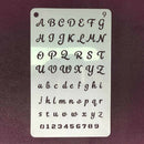 1Multi-use DIY Letter Embossing Greeting Card Stamping Template Stencil Set