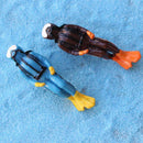 Treasure Hunter Diver Fish Tank Ornament Landscape Aquarium DecorationSEAU