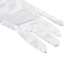 White Ladies Long Satin Evening Party Gloves Fancy Dress Wedding Prom Cockt