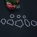 Silicone Christmas Stamp+Metal Cutting Dies Stencil Frame Scrapbook Album