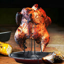 Upright Chicken Roaster Rack Non-stick Barbecue Grilling BBQ Accessories Ea Gw