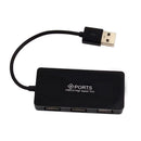4 Port USB 2.0 Hub Splitter Adapter Converter Cable for PC Laptops Notebook