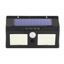 120LED Solar Two-Sided Motion Sensor Wall Lamp Outdoor Yard Security Light