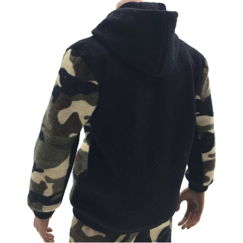 1:6 Hot Male Camouflage Hoodie Clothing for 12"   Male