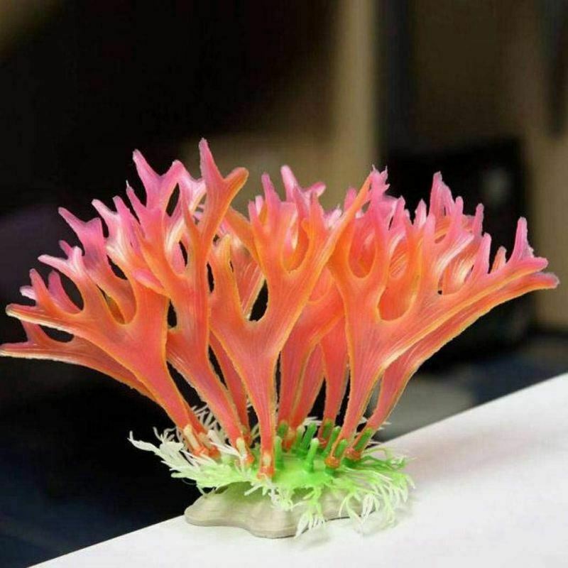 Aquarium Nontoxic Decorative Artificial Weeds water ornament plant Fish Tan