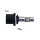 2x 880 899 10SMD Car LED Bulbs Xenon White 12V Headlight Fog/Driving Light Lamp