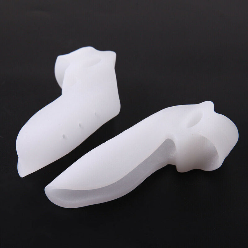 2pcs Silicone Splint Big Toe Separator Overlapping Spreader Protection