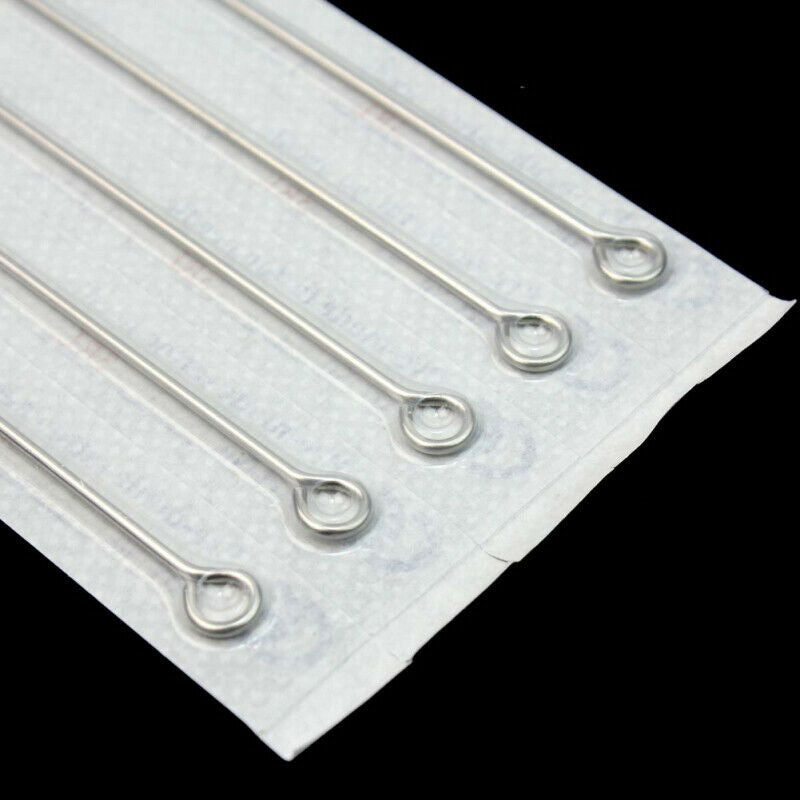50x 7RL Disposable Stainless Steel Sterile Round Liner Tattoo Gun Supply  CWE