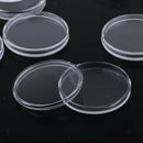 40 Clear Round Capsules Coin Holders Case Acrylic Portector for 40mm Applied