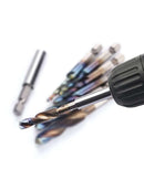 7PCS Hex Shank Titanium Steel Screw Thread Drill Bits Set Compound Tap M3-M10