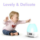 Kids Child Alarm Clock Colorful Night Light Digital Wake Up Clock Home Decor
