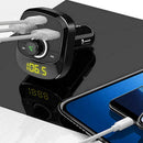 Bluetooth Car Wireless Adapter FM Transmitter MP3 Radio x1 Charger 2 Car S6Q3