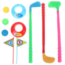 1 Set Outdoor Children Golf Club Toys Plastic Mini Golf Sports Educational TFT