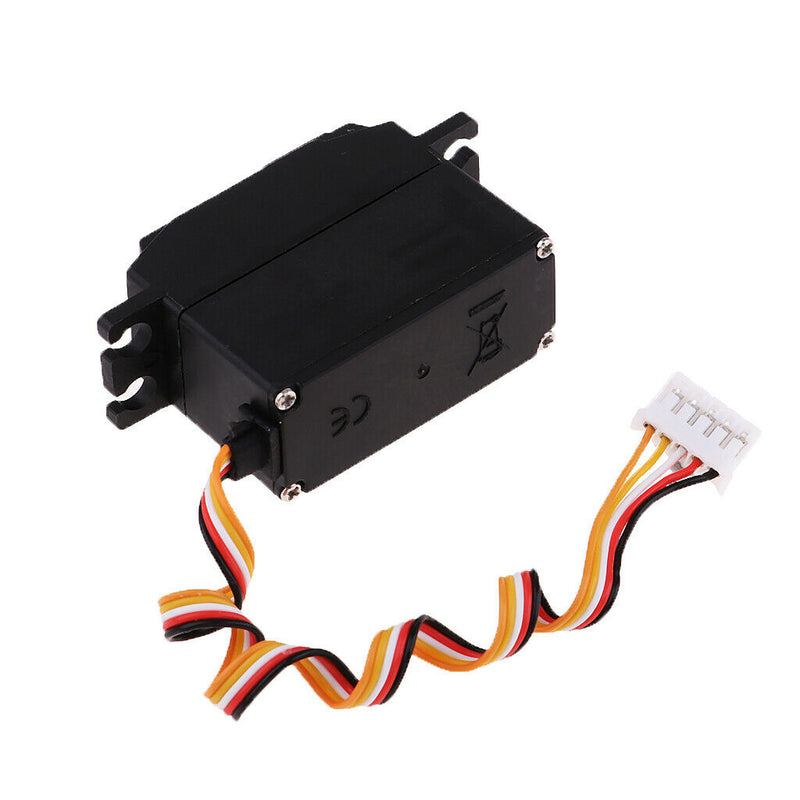 1:12th Plastic Steering Servo Black for WLtoys 12428 12423 RC Crawler Truck