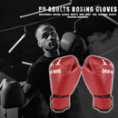 Adults Boxing Gloves PU Leather MMA Muay Thai Sanda Gloves Sports Equipment