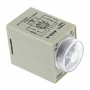 DC 12V 0-30 Seconds 30s Electric Delay Timer Timing Relay DPDT 8P w Base A9M1