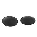 2pcs Dust Cap Round Cone Cover Repair Accessories Black DIA130mm & 110mm for