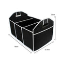 Foldable Car Back Folding Storage Box Multi-Use Travel Auto Organizer Supplies
