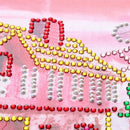 Special Shaped 5D Diy Diamond Painting "Pink Sweet House Lollipop" Embroide