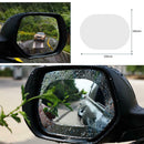 4x Clear Car Rearview Mirror Window Anti Dazzle Rainproof Protective Films Cover