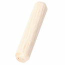 100 Pack Wooden Dowel Pins Wood Kiln Dried Fluted and Beveled