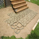 Garden Paving Pavement Mold Patio Concrete Stone Path Walk Maker Reuse,Plastic