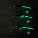 Soft Lures Shrimp Bait Set, Freshwater/Saltwater, Trout Bass Salmon, 9 Piec