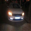 2x Super Bright Waterproof 12V COB White Car LED Light for DRL Fog Driving Lamp^