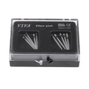 Dental Quartz Straight Fiber Post Drill Thread Glass Files All 10 PCS  tdJClj