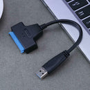 0.2M/7.87" USB 3.0 to SATAIII Converter OTG Adapter Cable for 2.5" HDD SSD