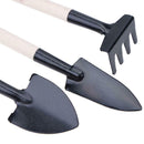 3pcs/set Gardening Tools Mini Shovel Harrow Spade for Potted Plant Flowers