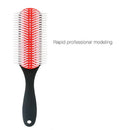 9-Row Curly Hair Straight Hair Massage Row Molding Comb Cushion Brush Brist