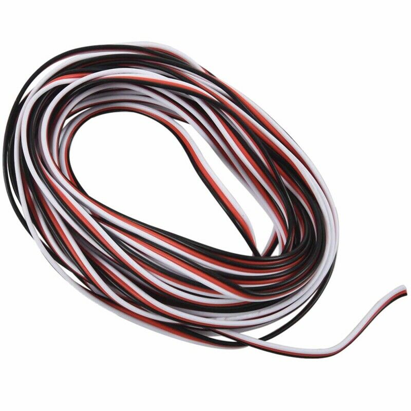 5m Servo Wire 26awg for Futaba JR 3-Pin G9W8