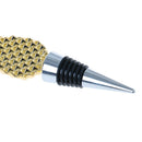 Pineapple Champagne Red Wine Bottle Stopper Vacuum Sealed Twist Favors GiftJR
