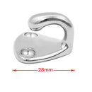 3 Pieces Coat Hook Single Robe Cast Made from Marine Stainless Steel